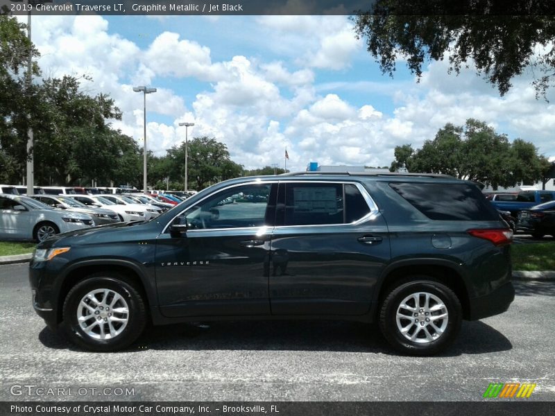 Graphite Metallic / Jet Black 2019 Chevrolet Traverse LT