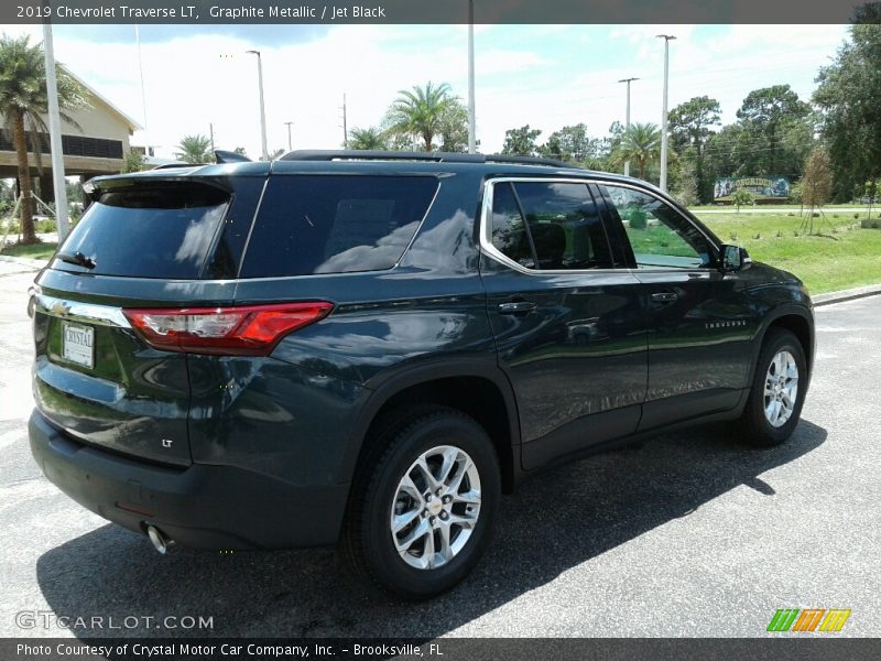 Graphite Metallic / Jet Black 2019 Chevrolet Traverse LT