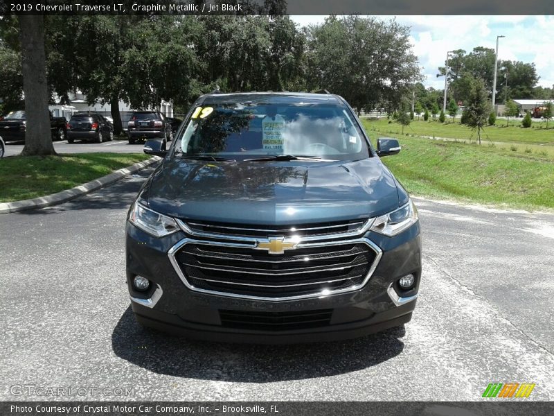 Graphite Metallic / Jet Black 2019 Chevrolet Traverse LT