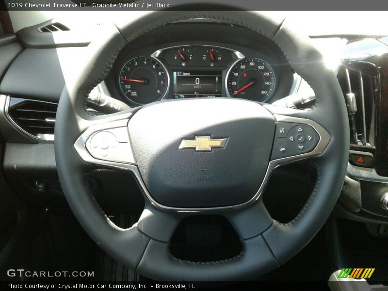 Graphite Metallic / Jet Black 2019 Chevrolet Traverse LT