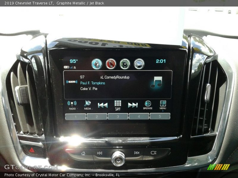 Graphite Metallic / Jet Black 2019 Chevrolet Traverse LT