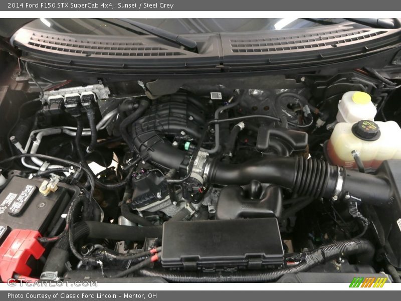 Sunset / Steel Grey 2014 Ford F150 STX SuperCab 4x4