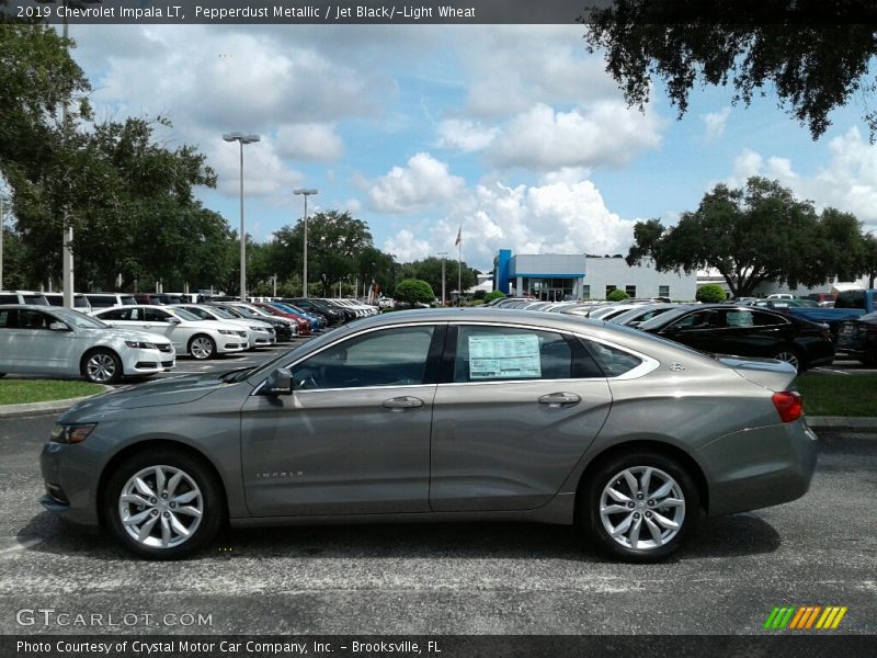 Pepperdust Metallic / Jet Black/­Light Wheat 2019 Chevrolet Impala LT