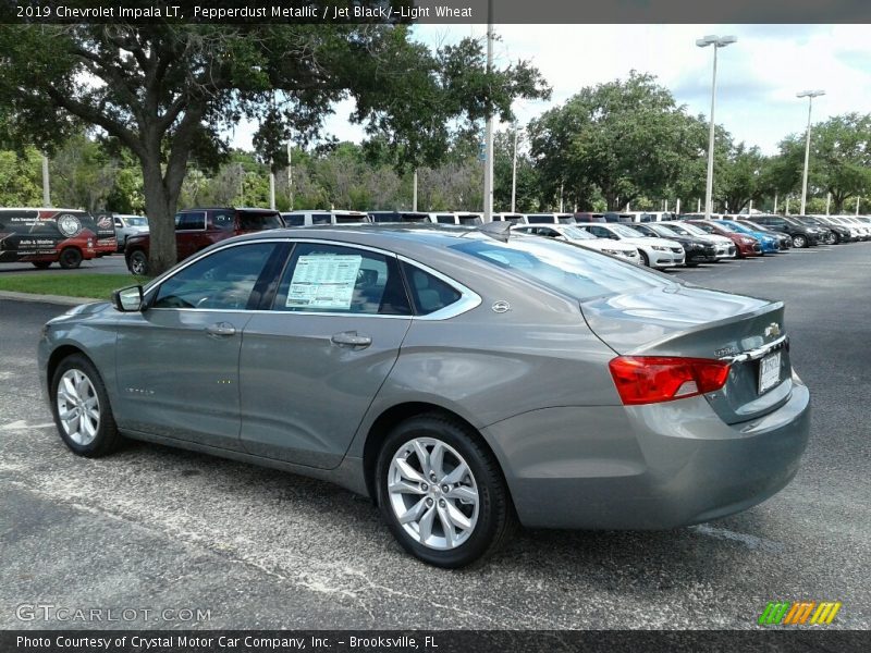 Pepperdust Metallic / Jet Black/­Light Wheat 2019 Chevrolet Impala LT