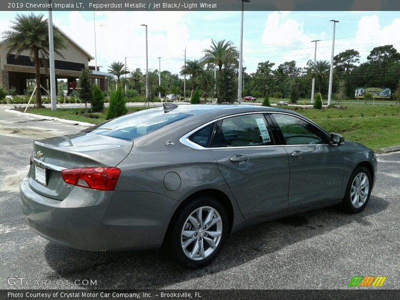 Pepperdust Metallic / Jet Black/­Light Wheat 2019 Chevrolet Impala LT