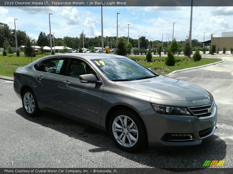 Pepperdust Metallic / Jet Black/­Light Wheat 2019 Chevrolet Impala LT