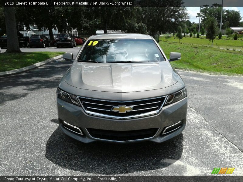 Pepperdust Metallic / Jet Black/­Light Wheat 2019 Chevrolet Impala LT