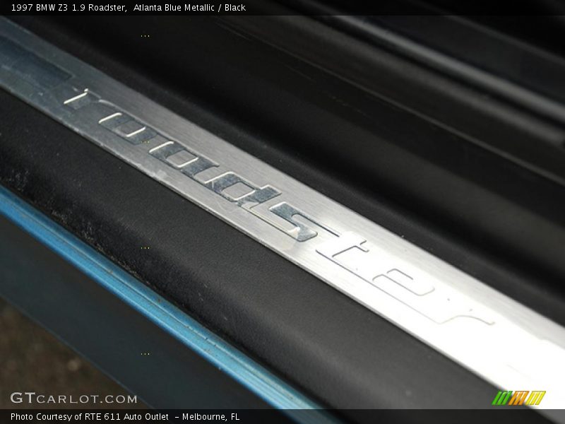 Atlanta Blue Metallic / Black 1997 BMW Z3 1.9 Roadster