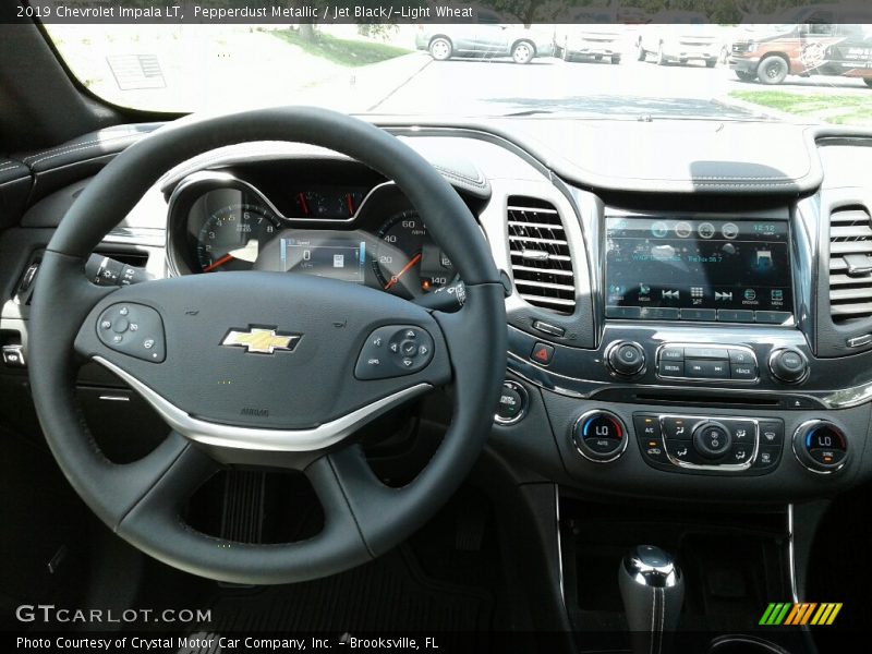 Pepperdust Metallic / Jet Black/­Light Wheat 2019 Chevrolet Impala LT