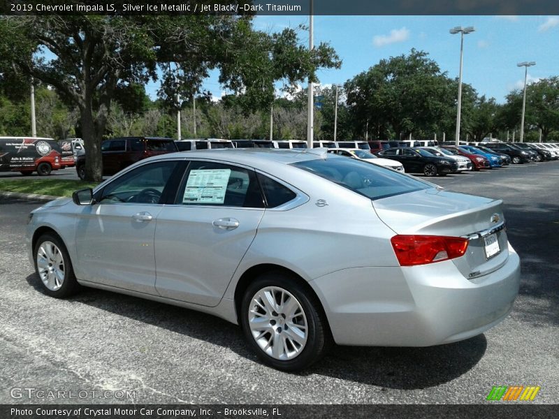 Silver Ice Metallic / Jet Black/­Dark Titanium 2019 Chevrolet Impala LS