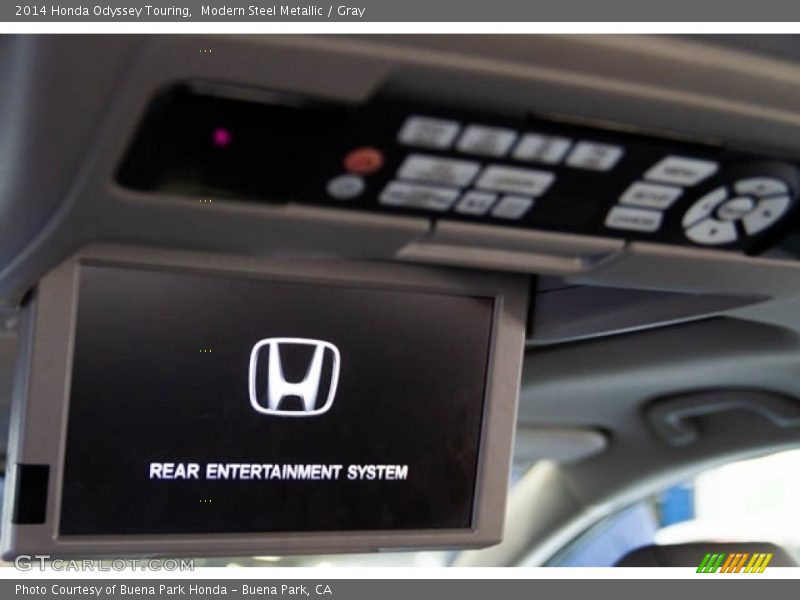 Modern Steel Metallic / Gray 2014 Honda Odyssey Touring
