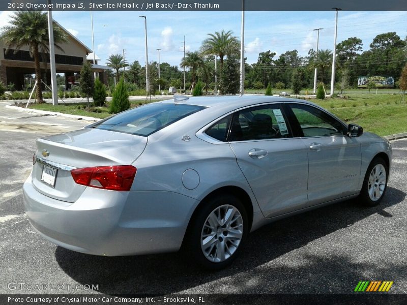 Silver Ice Metallic / Jet Black/­Dark Titanium 2019 Chevrolet Impala LS