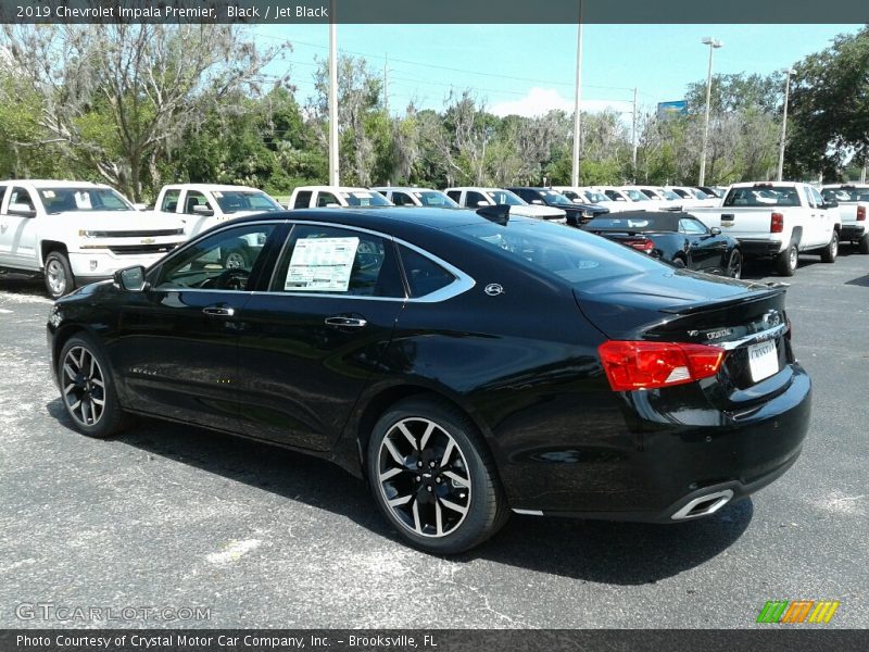 Black / Jet Black 2019 Chevrolet Impala Premier