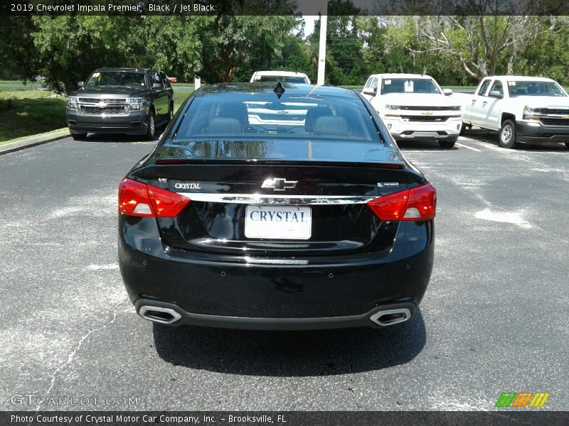 Black / Jet Black 2019 Chevrolet Impala Premier