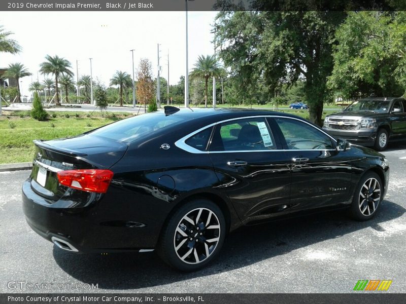 Black / Jet Black 2019 Chevrolet Impala Premier