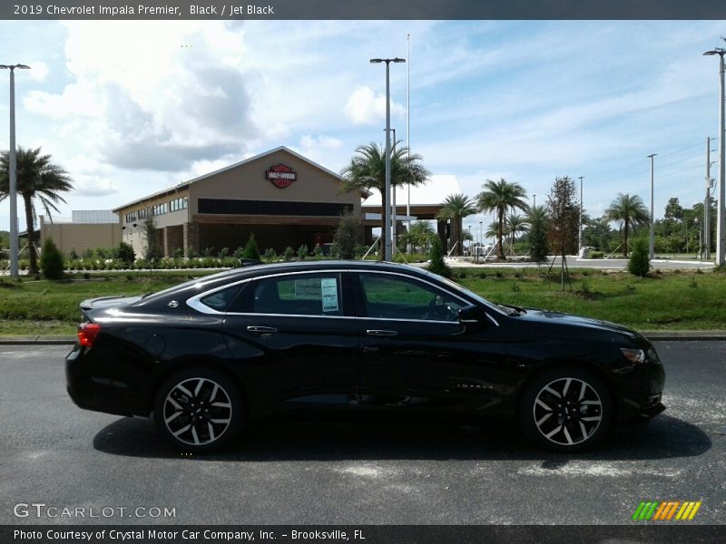 Black / Jet Black 2019 Chevrolet Impala Premier