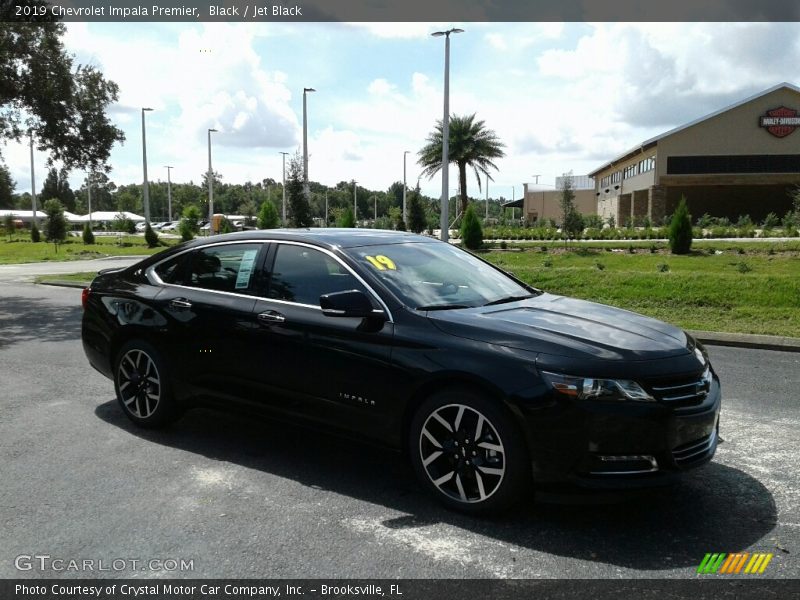 Black / Jet Black 2019 Chevrolet Impala Premier