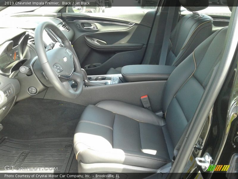 Black / Jet Black 2019 Chevrolet Impala Premier