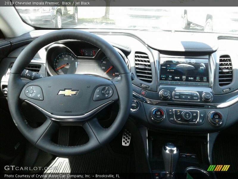 Black / Jet Black 2019 Chevrolet Impala Premier