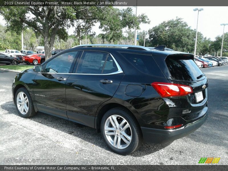 Mosaic Black Metallic / Jet Black/Brandy 2019 Chevrolet Equinox Premier