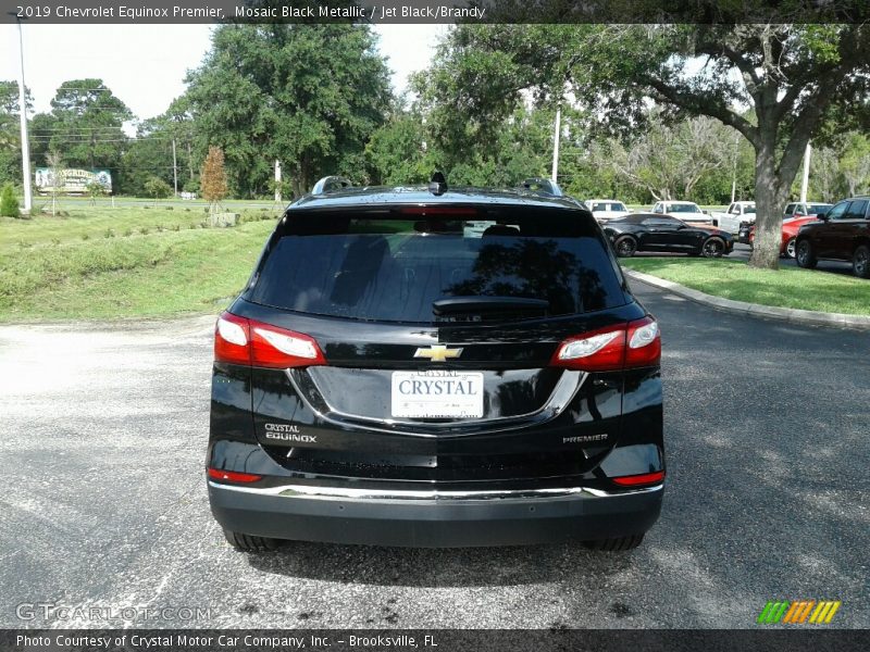 Mosaic Black Metallic / Jet Black/Brandy 2019 Chevrolet Equinox Premier