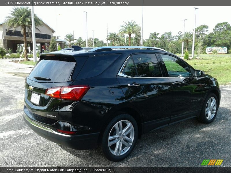 Mosaic Black Metallic / Jet Black/Brandy 2019 Chevrolet Equinox Premier