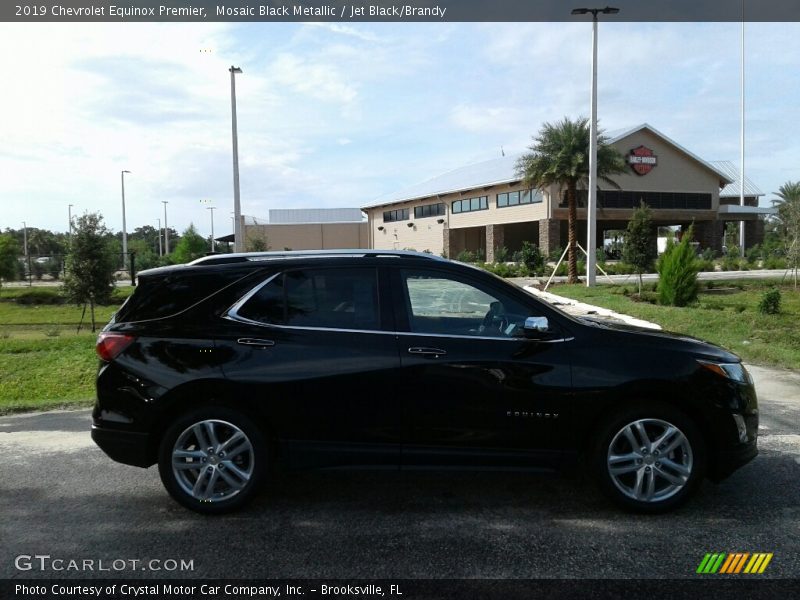 Mosaic Black Metallic / Jet Black/Brandy 2019 Chevrolet Equinox Premier