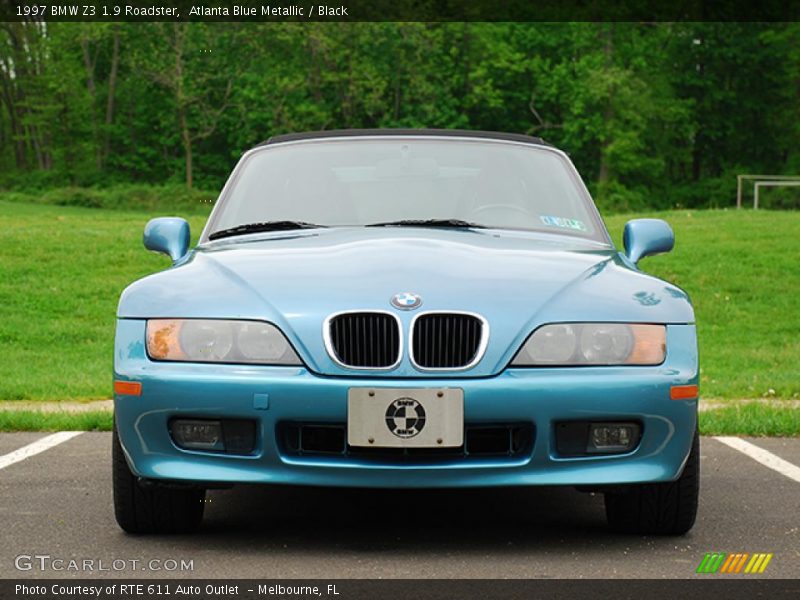 Atlanta Blue Metallic / Black 1997 BMW Z3 1.9 Roadster