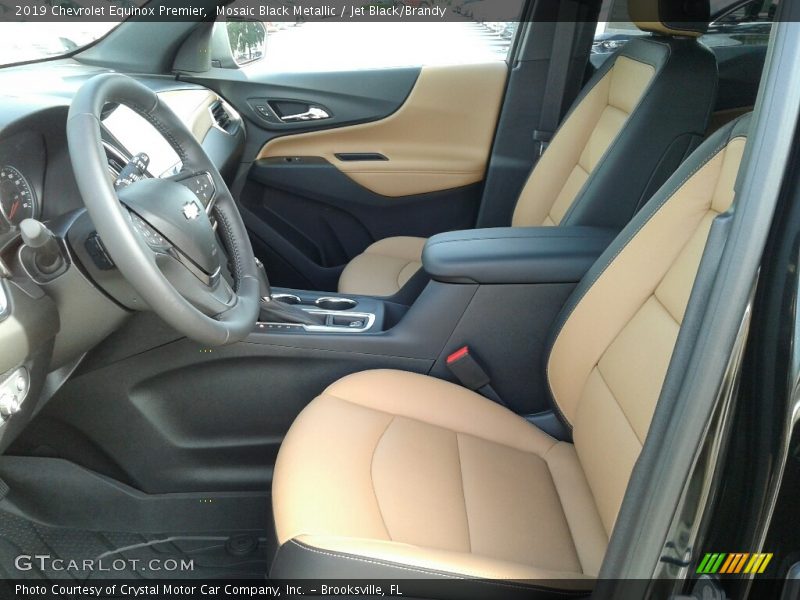 Mosaic Black Metallic / Jet Black/Brandy 2019 Chevrolet Equinox Premier