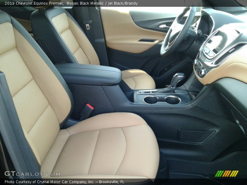 Mosaic Black Metallic / Jet Black/Brandy 2019 Chevrolet Equinox Premier