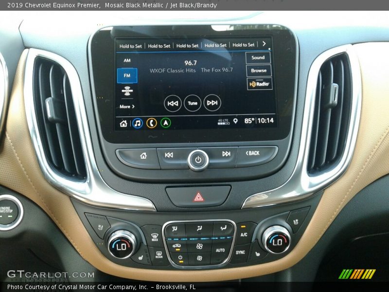 Mosaic Black Metallic / Jet Black/Brandy 2019 Chevrolet Equinox Premier