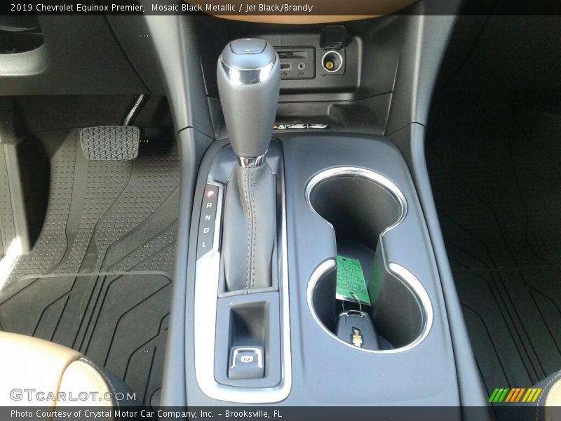 Mosaic Black Metallic / Jet Black/Brandy 2019 Chevrolet Equinox Premier