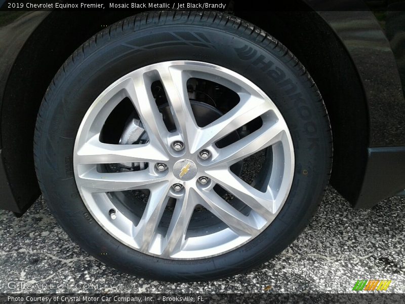 Mosaic Black Metallic / Jet Black/Brandy 2019 Chevrolet Equinox Premier