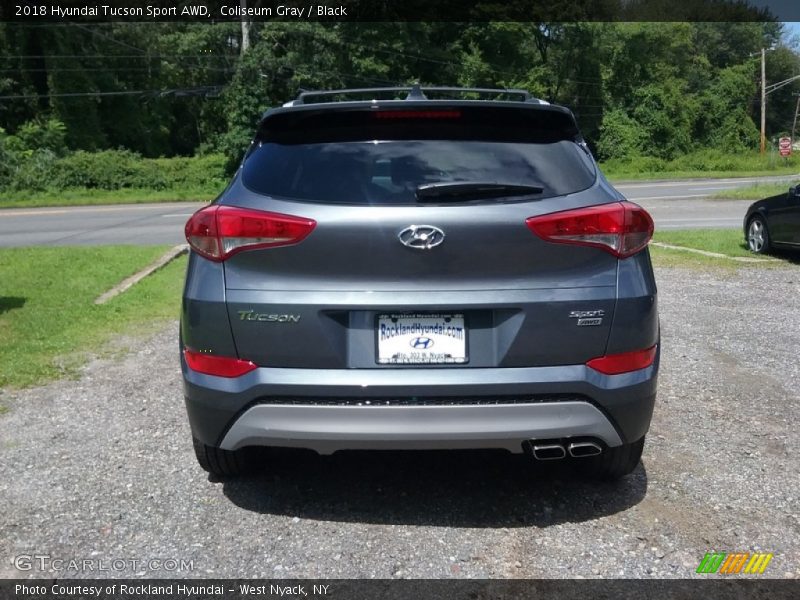 Coliseum Gray / Black 2018 Hyundai Tucson Sport AWD