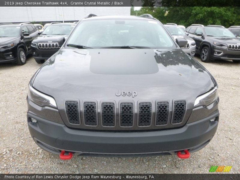 Granite Crystal Metallic / Black 2019 Jeep Cherokee Trailhawk 4x4