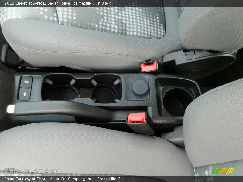 Silver Ice Metallic / Jet Black 2018 Chevrolet Sonic LS Sedan