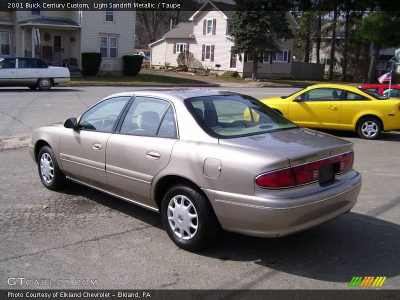 Light Sandrift Metallic / Taupe 2001 Buick Century Custom