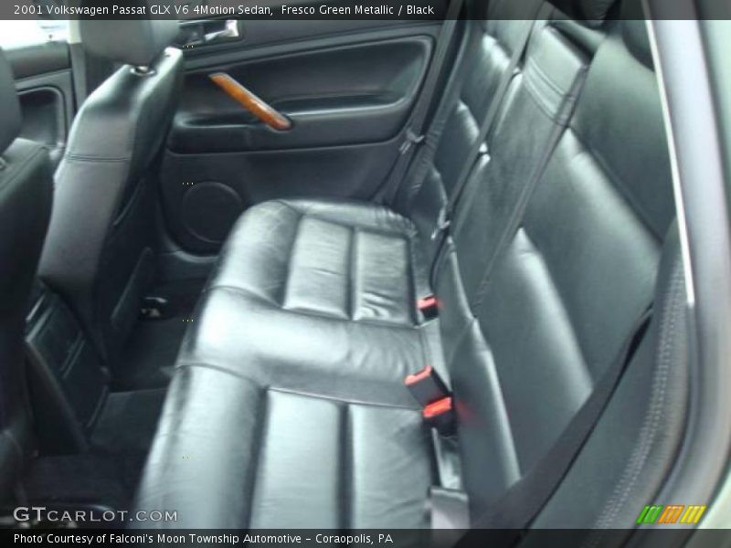 Fresco Green Metallic / Black 2001 Volkswagen Passat GLX V6 4Motion Sedan