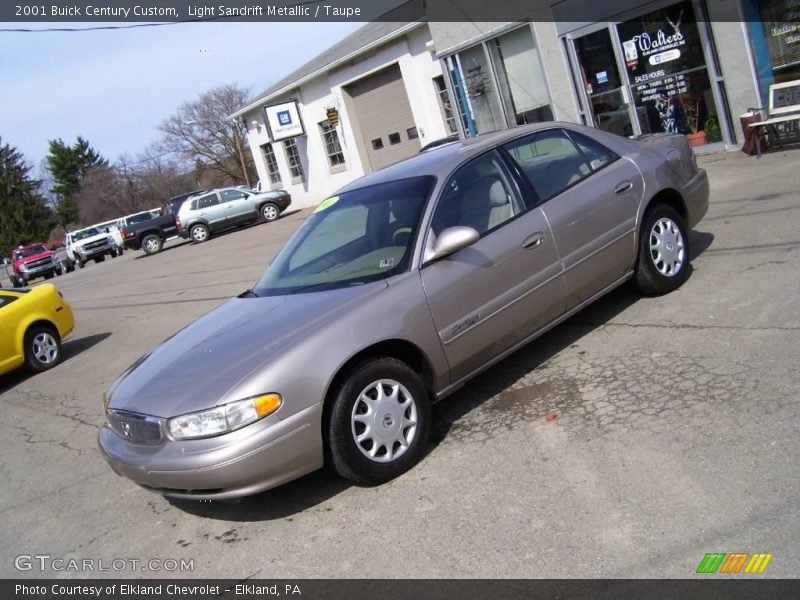 Light Sandrift Metallic / Taupe 2001 Buick Century Custom