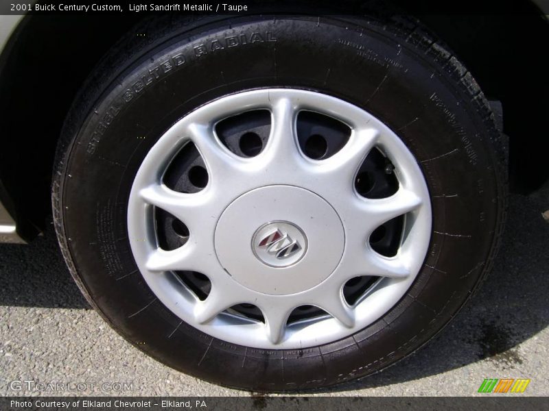 Light Sandrift Metallic / Taupe 2001 Buick Century Custom