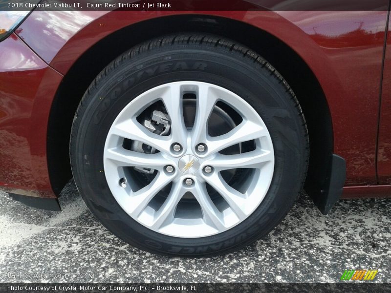 Cajun Red Tintcoat / Jet Black 2018 Chevrolet Malibu LT