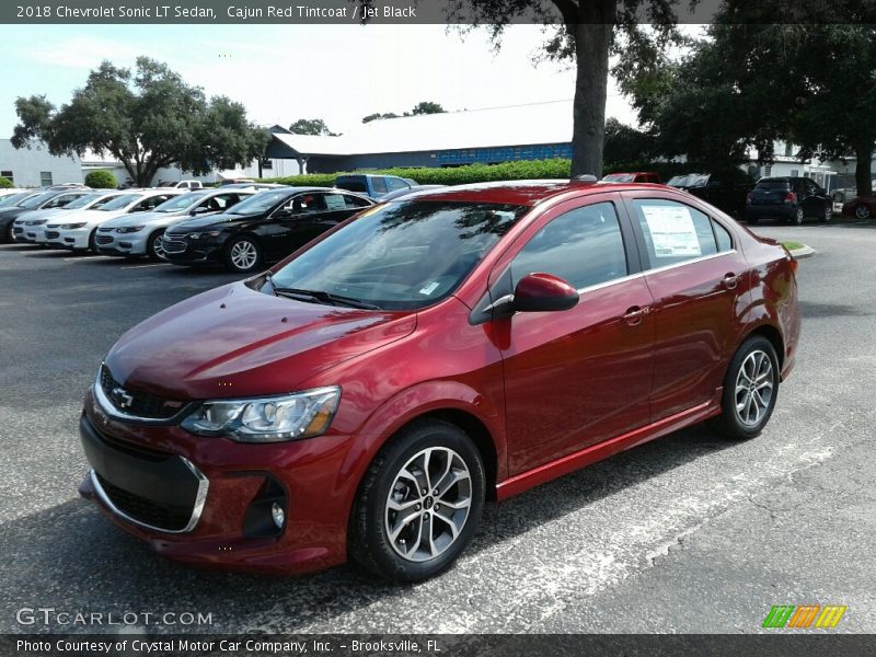 Front 3/4 View of 2018 Sonic LT Sedan