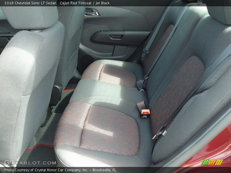 Rear Seat of 2018 Sonic LT Sedan