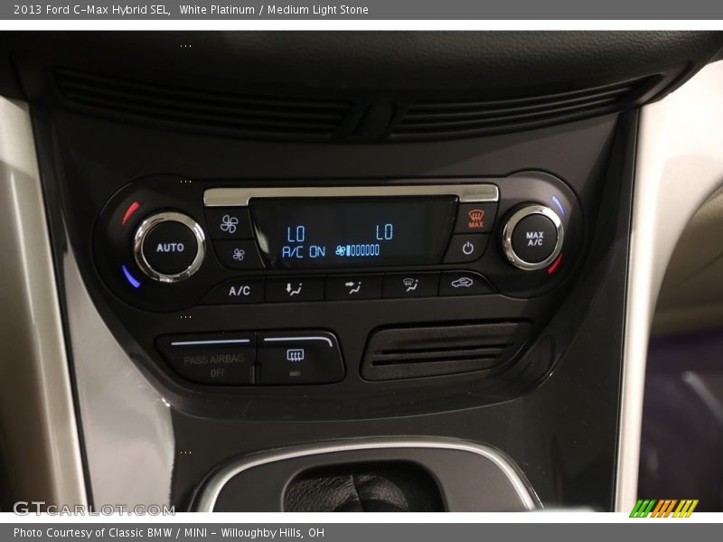White Platinum / Medium Light Stone 2013 Ford C-Max Hybrid SEL