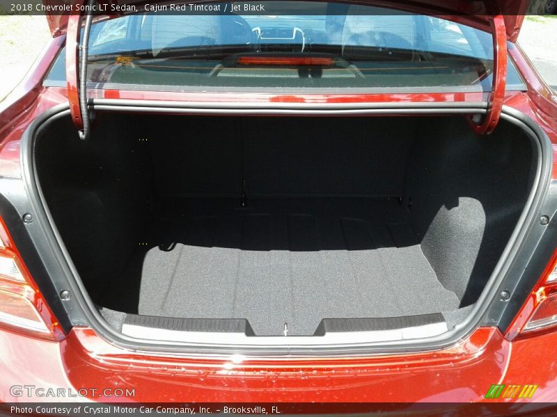 Cajun Red Tintcoat / Jet Black 2018 Chevrolet Sonic LT Sedan