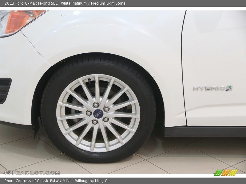 White Platinum / Medium Light Stone 2013 Ford C-Max Hybrid SEL