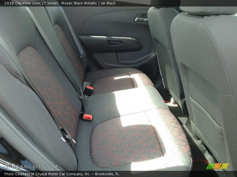Mosaic Black Metallic / Jet Black 2018 Chevrolet Sonic LT Sedan