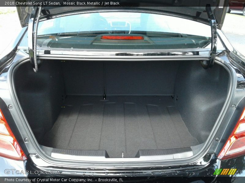 Mosaic Black Metallic / Jet Black 2018 Chevrolet Sonic LT Sedan