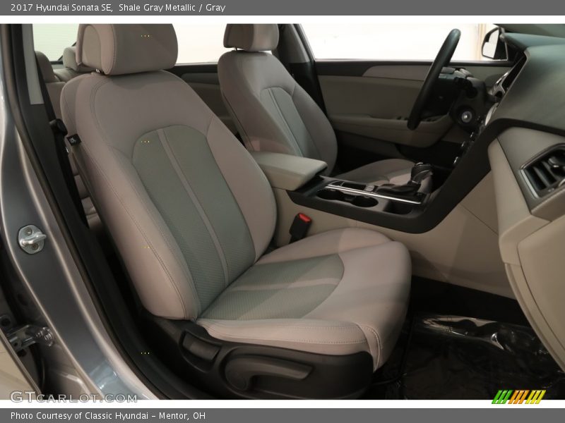 Shale Gray Metallic / Gray 2017 Hyundai Sonata SE