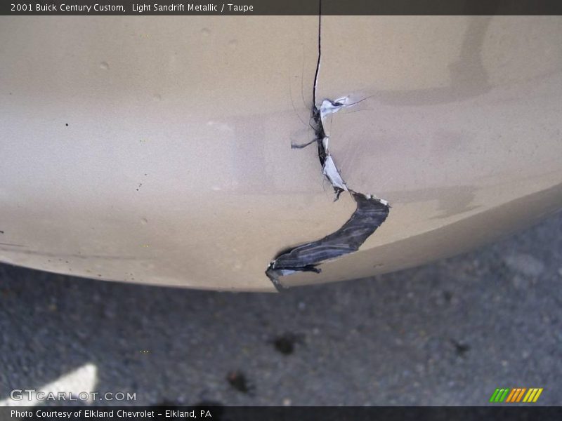 Light Sandrift Metallic / Taupe 2001 Buick Century Custom